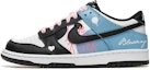 Buy 【定制球鞋】 Nike Dunk Low 野鶴製造 禮物 黑藍腳趾 解構雙鞋帶 低幫 板鞋 GS 黑藍