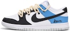 Buy 【訂製球鞋】 Nike Dunk Low 禮盒 字母 vibe風 解構 高街 低筒 板鞋 GS 黑藍