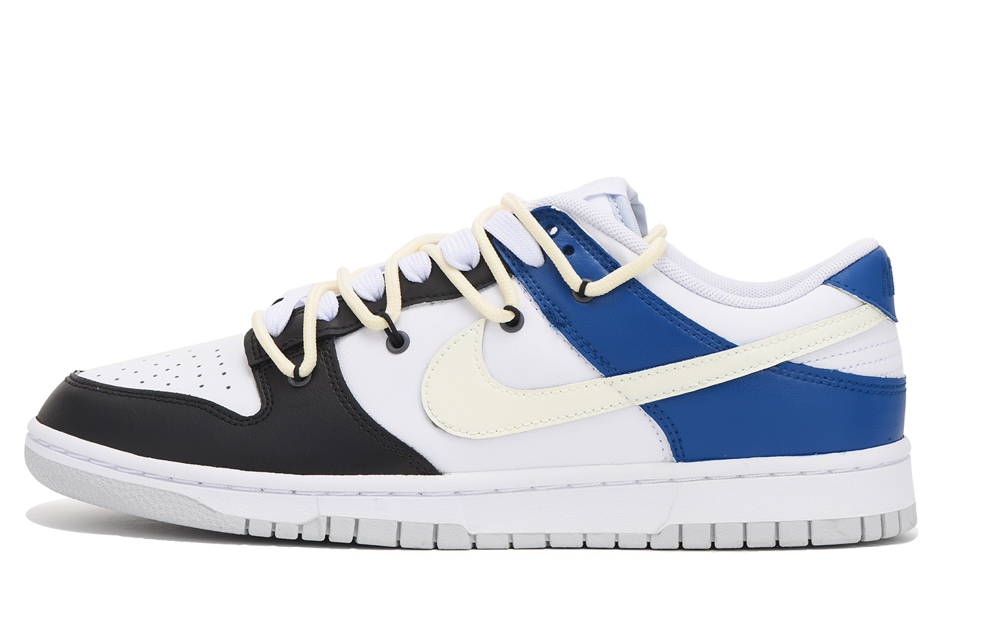 Buy [Zapatillas Personalizadas] Nike Dunk Low 'Black Blue Vibe' DH9765-102(Team59-女款黑蓝SBOX)