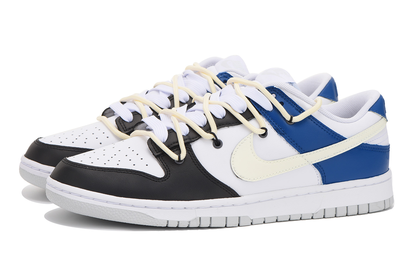 Lookbook [Zapatillas Personalizadas] Nike Dunk Low 'Black Blue Vibe' DH9765-102(Team59-女款黑蓝SBOX)