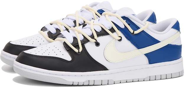 나이키 덩크 로우 '블랙 블루 바이브' (커스텀) DH9765-102(Team59-女款黑蓝SBOX) Lookbook 나이키 덩크 로우 '블랙 블루 바이브' (커스텀) DH9765-102(Team59-女款黑蓝SBOX)