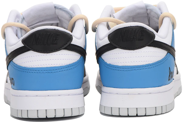 ナイキ ダンク LOW "ブラックブルー バイブ" (カスタム) DV0831-101(Team59-男款黑蓝三) Shop ナイキ ダンク LOW "ブラックブルー バイブ" (カスタム) DV0831-101(Team59-男款黑蓝三)