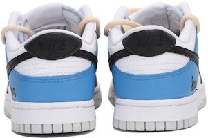 【訂製球鞋】 Nike Dunk Low 禮盒 字母 vibe風 解構 高街 低筒 板鞋 GS 黑藍 Shop 【訂製球鞋】 Nike Dunk Low 禮盒 字母 vibe風 解構 高街 低筒 板鞋 GS 黑藍