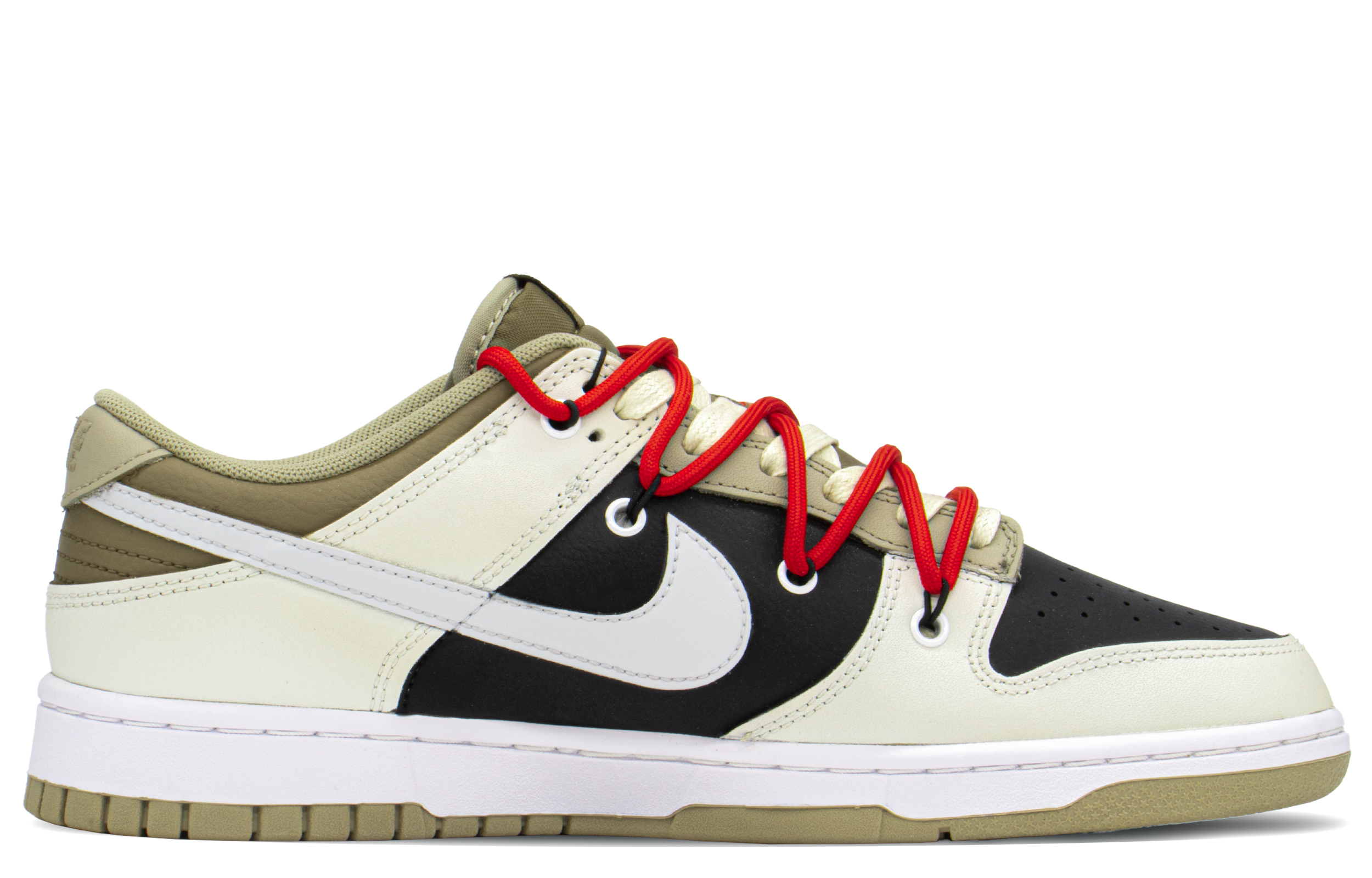 Lookbook 【定製球鞋】Nike Dunk Low 減齡穿搭 探索 解構鞋帶 禮盒 低幫 板鞋 男款 黑棕