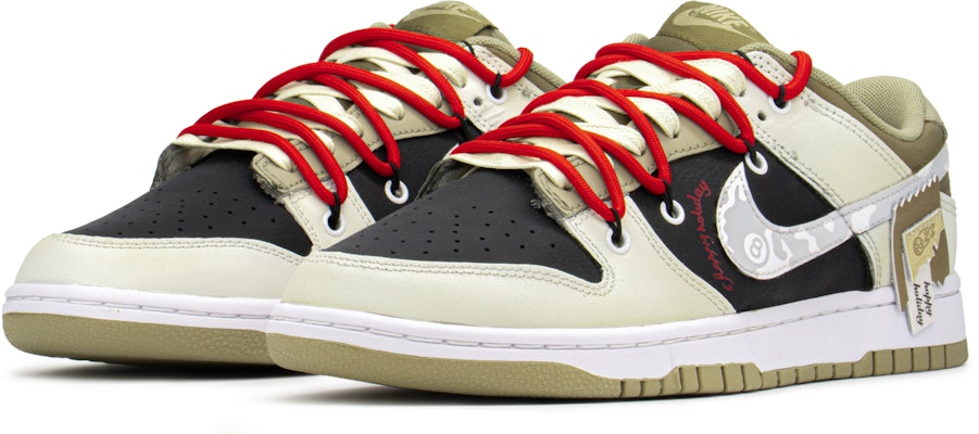 【定製球鞋】Nike Dunk Low 減齡穿搭 探索 解構鞋帶 禮盒 低幫 板鞋 男款 黑棕 Shop 【定製球鞋】Nike Dunk Low 減齡穿搭 探索 解構鞋帶 禮盒 低幫 板鞋 男款 黑棕