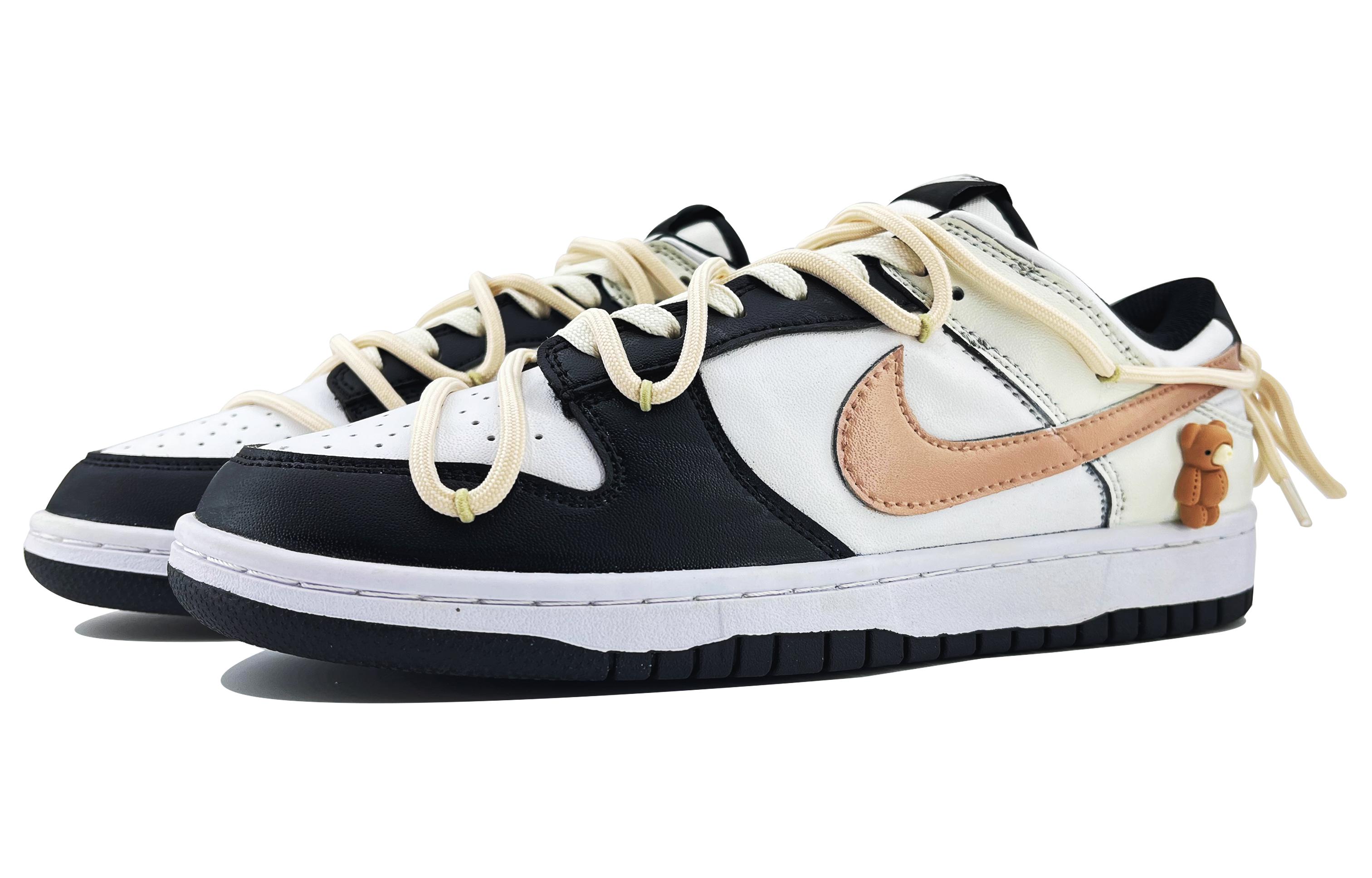Shop 【訂製球鞋】Nike Dunk Low 77Lo SDS 卡通 可愛 潮流 低筒 滑板鞋 男款 黑棕色