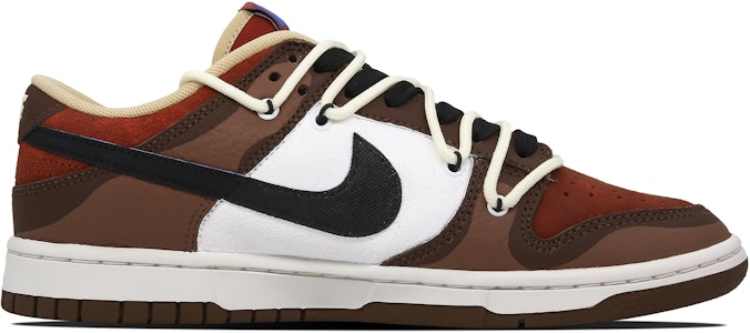 ナイキ ダンク ロー「ブラック ブラウン ココナッツ アイス」カスタムシューズ DR9704-200(Team78-男款生椰冰巧) Order ナイキ ダンク ロー「ブラック ブラウン ココナッツ アイス」カスタムシューズ DR9704-200(Team78-男款生椰冰巧)