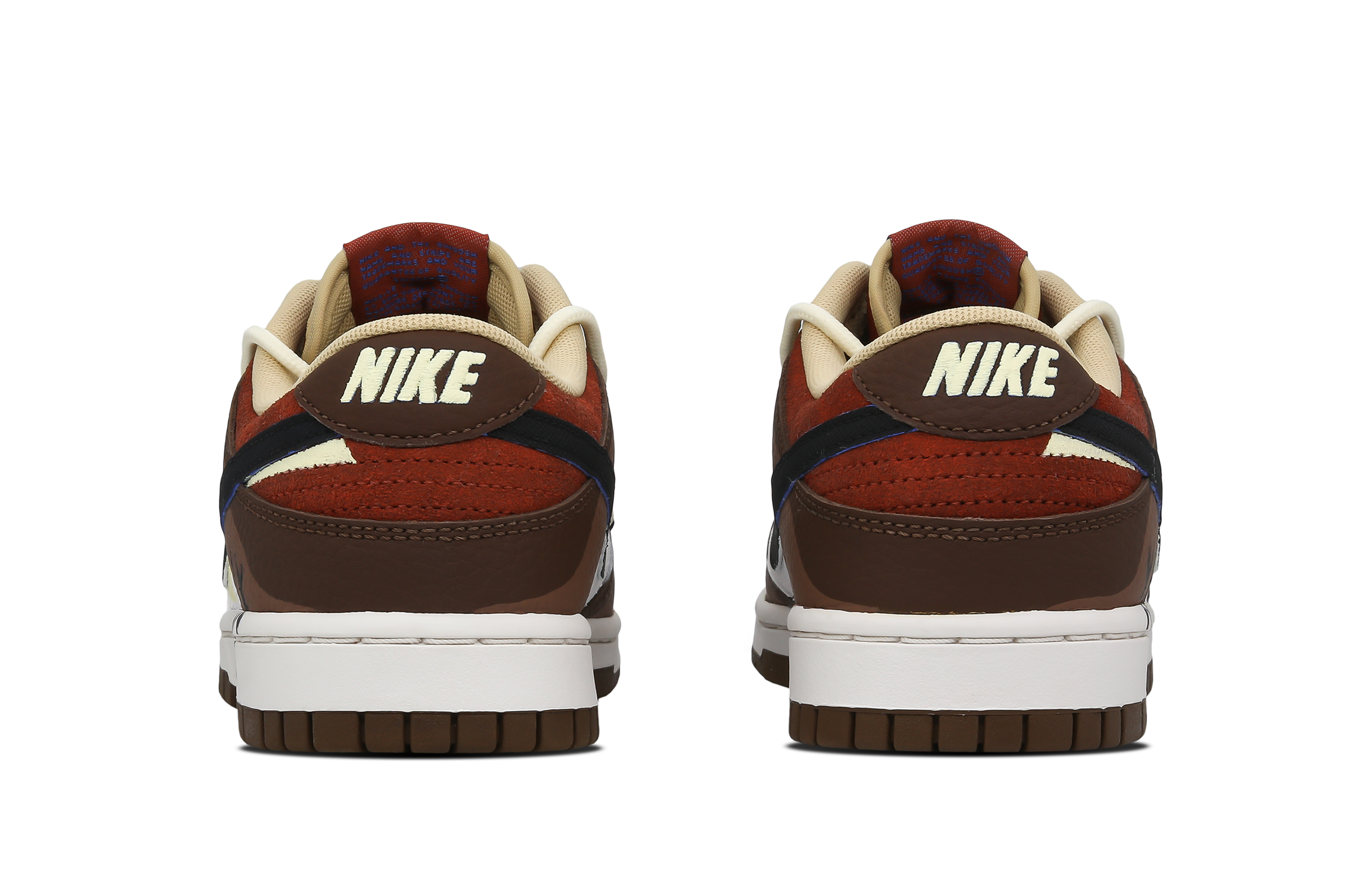 Shop [Kasot Custom] Nike Dunk Low 'Hitam Coklat Kelapa Ais' DR9704-200(Team78-男款生椰冰巧)