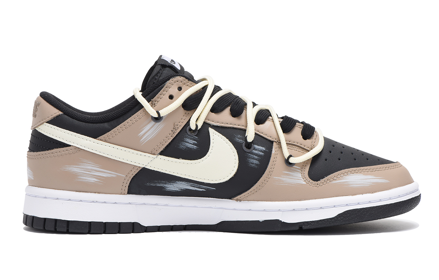 Order 【訂製運動鞋】Nike Dunk Low 字母 解構 街頭 低筒 滑板鞋 男款 黑棕