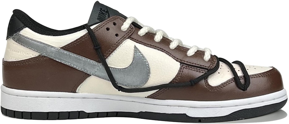 나이키 덩크 로우 '블랙 브라운 그래피티' (커스텀) DH9765-002(TeamD-GS款禁锢) Order 나이키 덩크 로우 '블랙 브라운 그래피티' (커스텀) DH9765-002(TeamD-GS款禁锢)