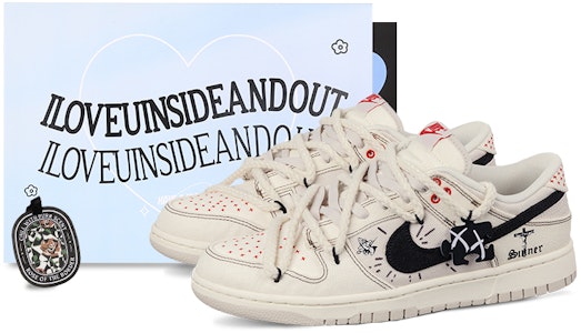 【訂製球鞋】 Nike Dunk Low 天祐愛人 嘻哈街頭 夏日戶外 麻繩復古 刺子銹做舊 高街 低筒 板鞋 男款 黑棕 Buy 【訂製球鞋】 Nike Dunk Low 天祐愛人 嘻哈街頭 夏日戶外 麻繩復古 刺子銹做舊 高街 低筒 板鞋 男款 黑棕