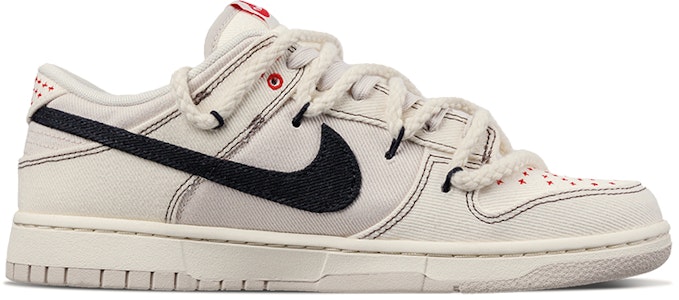 【訂製球鞋】 Nike Dunk Low 天祐愛人 嘻哈街頭 夏日戶外 麻繩復古 刺子銹做舊 高街 低筒 板鞋 男款 黑棕 Lookbook 【訂製球鞋】 Nike Dunk Low 天祐愛人 嘻哈街頭 夏日戶外 麻繩復古 刺子銹做舊 高街 低筒 板鞋 男款 黑棕