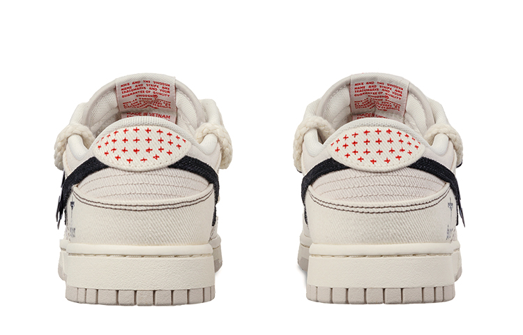 Purchase 【訂製球鞋】 Nike Dunk Low 天祐愛人 嘻哈街頭 夏日戶外 麻繩復古 刺子銹做舊 高街 低筒 板鞋 男款 黑棕