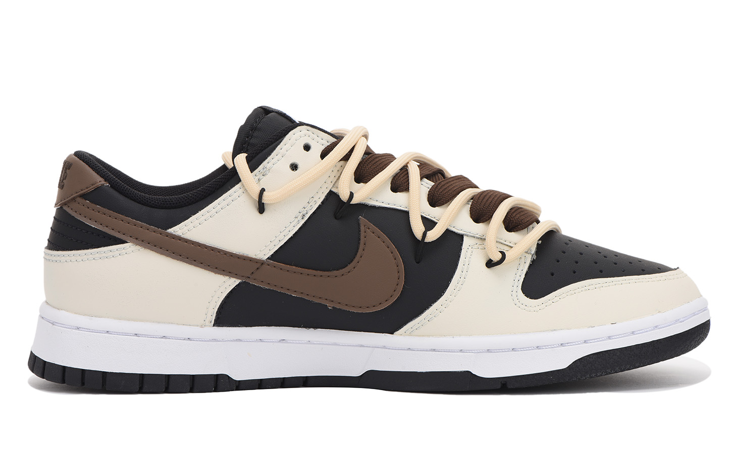 Order [Kasut Custom] Nike Dunk Low 'Getaran Musim Panas Hitam Coklat' DV0831-002(Team59-男款摩卡二)