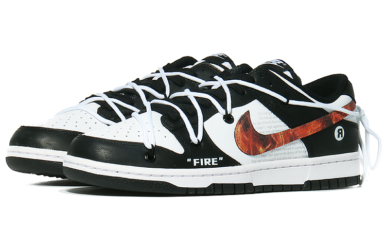 [Custom Shoes] Nike Dunk Low 'Black Flame Rebirth' 圖 3