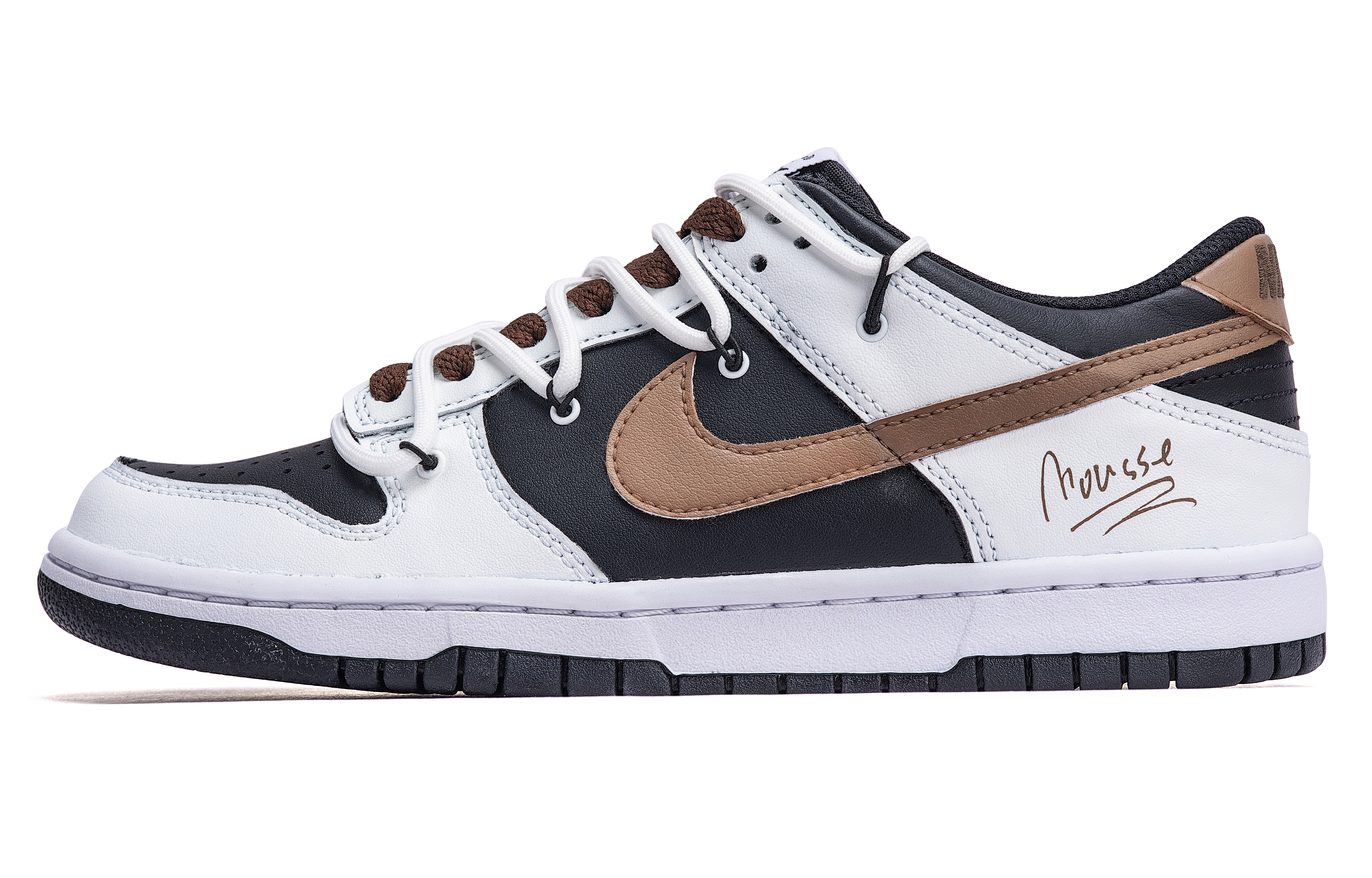 Buy [Sepatu Custom] Nike Dunk Low 'Black Forest Mousse' FD1232-001(Team44-黑森林慕斯)