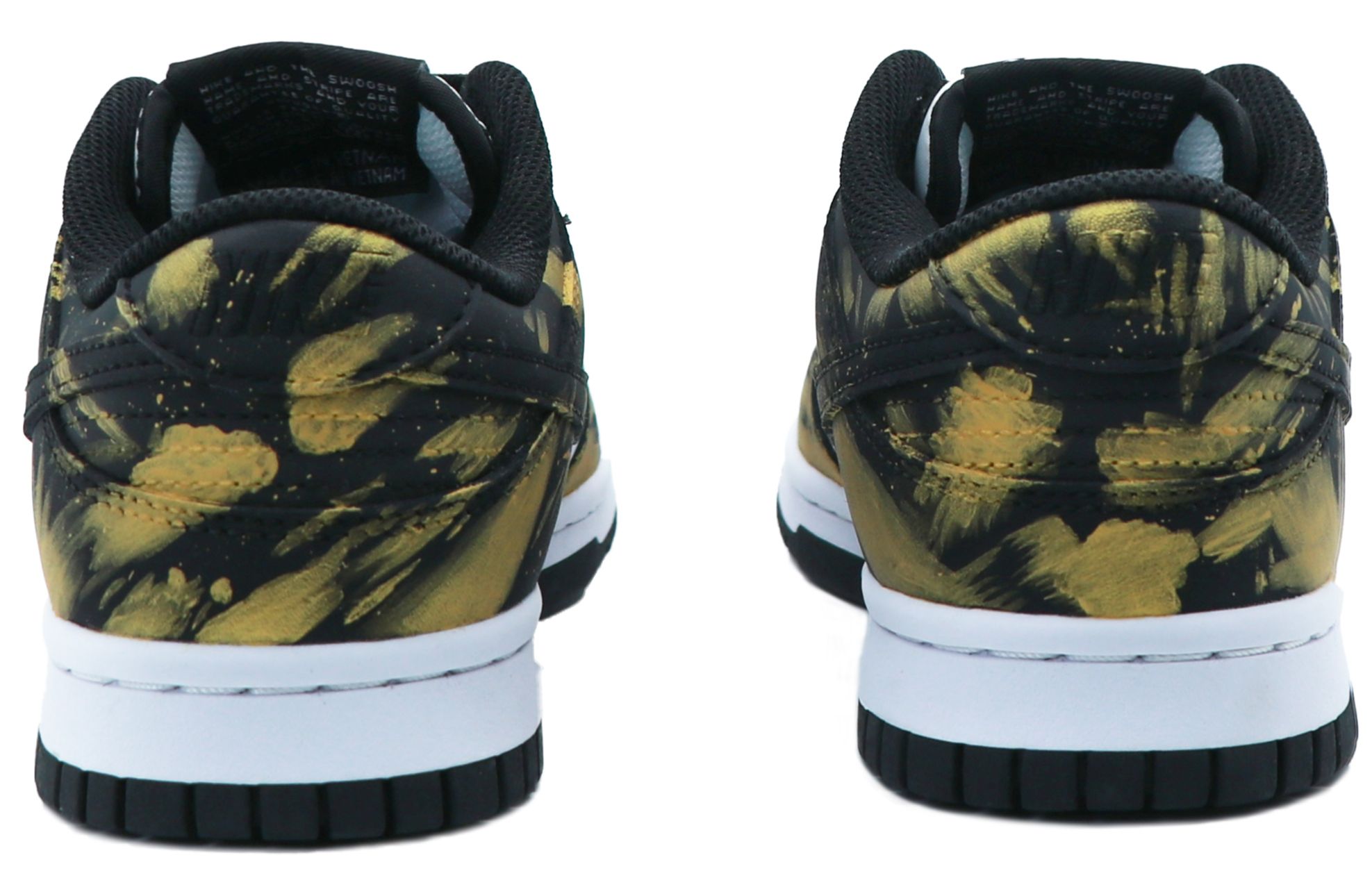 Purchase [定制鞋款] 耐克Dunk Low '黑金熊猫迷彩' CW1590-100(Team147-黑金派对)