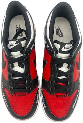 【自訂球鞋】Nike Dunk “黑色” 字母 塗鴉 簡約 手繪 惡搞 禁止拍照 低筒 滑板鞋 GS 黑紅色 Purchase 【自訂球鞋】Nike Dunk “黑色” 字母 塗鴉 簡約 手繪 惡搞 禁止拍照 低筒 滑板鞋 GS 黑紅色