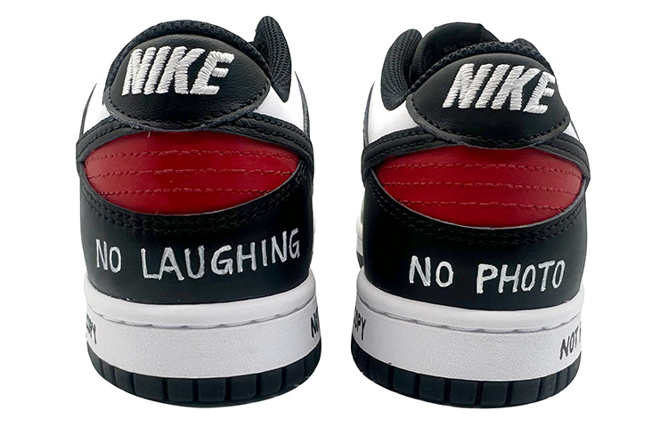 Details for 나이키 덩크 로우 '블랙 그래피티' (커스텀) CW1590-100（Team180-no-photo）