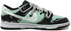 Lookbook Zapatillas Nike Dunk Low 'Negro Verde Estilo Deconstruido' DJ6188-002(Team拾玖-幽灵绿男S-BOX)
