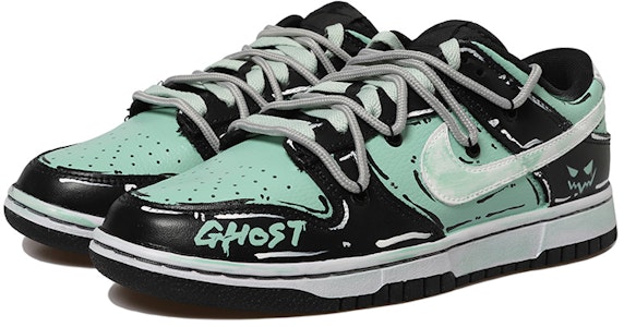 Zapatillas Nike Dunk Low 'Negro Verde Estilo Deconstruido' DJ6188-002(Team拾玖-幽灵绿男S-BOX) Shop Zapatillas Nike Dunk Low 'Negro Verde Estilo Deconstruido' DJ6188-002(Team拾玖-幽灵绿男S-BOX)