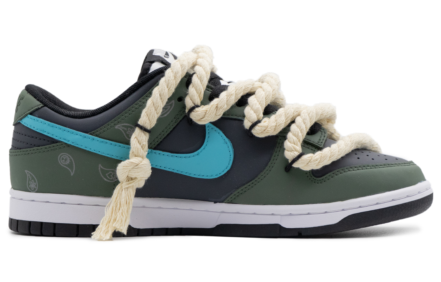 Order 【定製球鞋】Nike Dunk Low 龍井 戶外 流行風 格鬥鞋胡桃花 熊貓 解構 復古風味 低筒 板鞋 男輪 黑绿