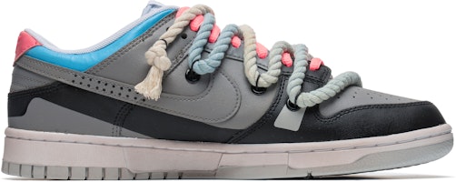 ナイキ ダンク ロー「ブラック グレー ピンク マイアミ サウスコースト」カスタム シューズ DV0831-101(TeamB-迈阿密) Order ナイキ ダンク ロー「ブラック グレー ピンク マイアミ サウスコースト」カスタム シューズ DV0831-101(TeamB-迈阿密)