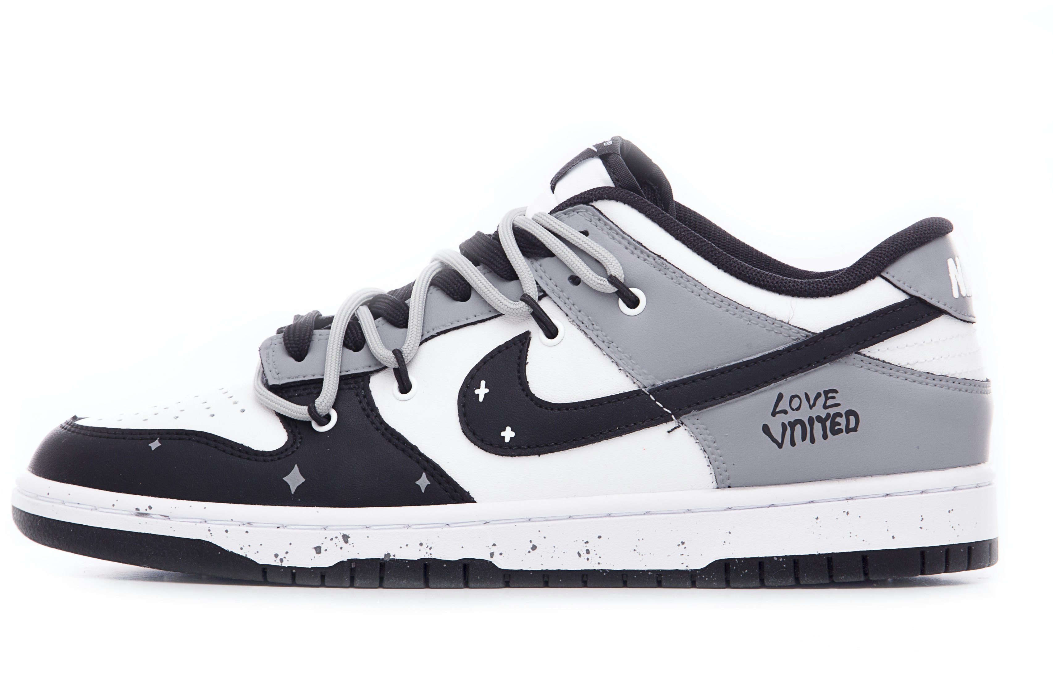 custom-shoes-nike-dunk-low-black-grey-stars