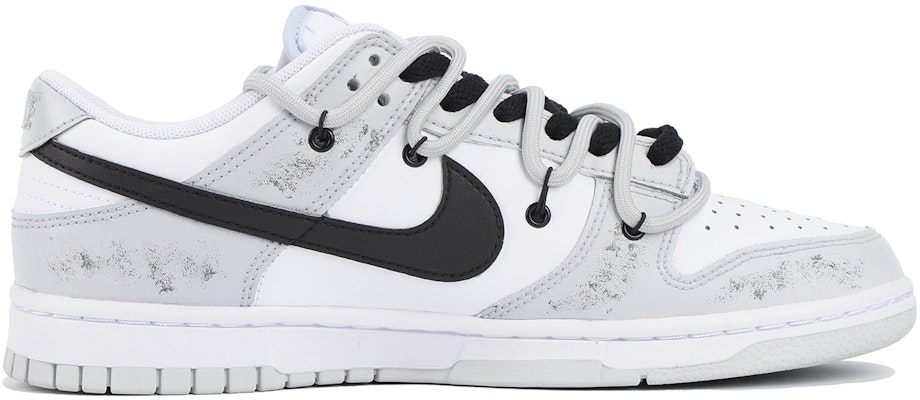 나이키 덩크 로우 '빈티지 블랙 그레이 화이트' (Nike Dunk Low 'Vintage Black Grey White') DH9765-102(Team32-女款黑灰白做旧SBOX) Order 나이키 덩크 로우 '빈티지 블랙 그레이 화이트' (Nike Dunk Low 'Vintage Black Grey White') DH9765-102(Team32-女款黑灰白做旧SBOX)