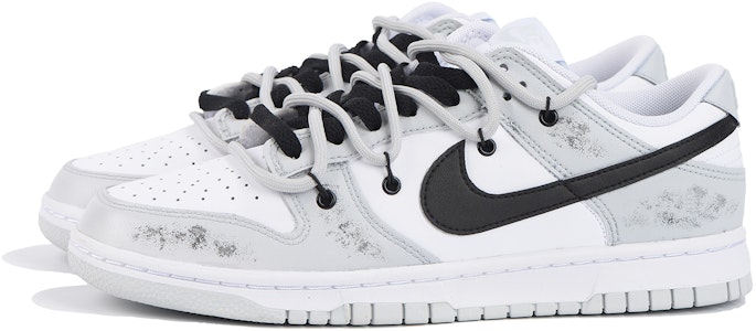 【カスタムシューズ】ナイキ ダンク ロー『ブラック グレー ホワイト ビンテージ インダストリアル』 DH9765-102(Team32-女款黑灰白做旧SBOX) Lookbook 【カスタムシューズ】ナイキ ダンク ロー『ブラック グレー ホワイト ビンテージ インダストリアル』 DH9765-102(Team32-女款黑灰白做旧SBOX)