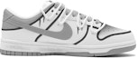 Order 【訂製球鞋】 Nike Dunk Low 學院風 青少年派 街頭穿搭 "黑色幽默" 限定鞋盒 低筒 滑板鞋 男款 灰黑