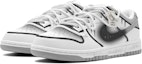 Lookbook 【訂製球鞋】 Nike Dunk Low 學院風 青少年派 街頭穿搭 "黑色幽默" 限定鞋盒 低筒 滑板鞋 男款 灰黑