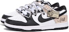 Shop 【訂製球鞋】 Nike Dunk Low 解構 vibe風 笑臉 高街 低筒 板鞋 GS 黑卡其