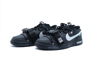 【訂製球鞋】Nike Dunk Low 黑騎士 功能風 士氣章 高街 解構 低筒 板鞋 GS 黑藍 Lookbook 【訂製球鞋】Nike Dunk Low 黑騎士 功能風 士氣章 高街 解構 低筒 板鞋 GS 黑藍