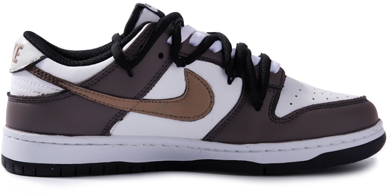 【客製球鞋】Nike Dunk低筒黑色摩卡仙人掌 簡約百搭 防滑減震 休閒鞋 男款 褐色 Order 【客製球鞋】Nike Dunk低筒黑色摩卡仙人掌 簡約百搭 防滑減震 休閒鞋 男款 褐色