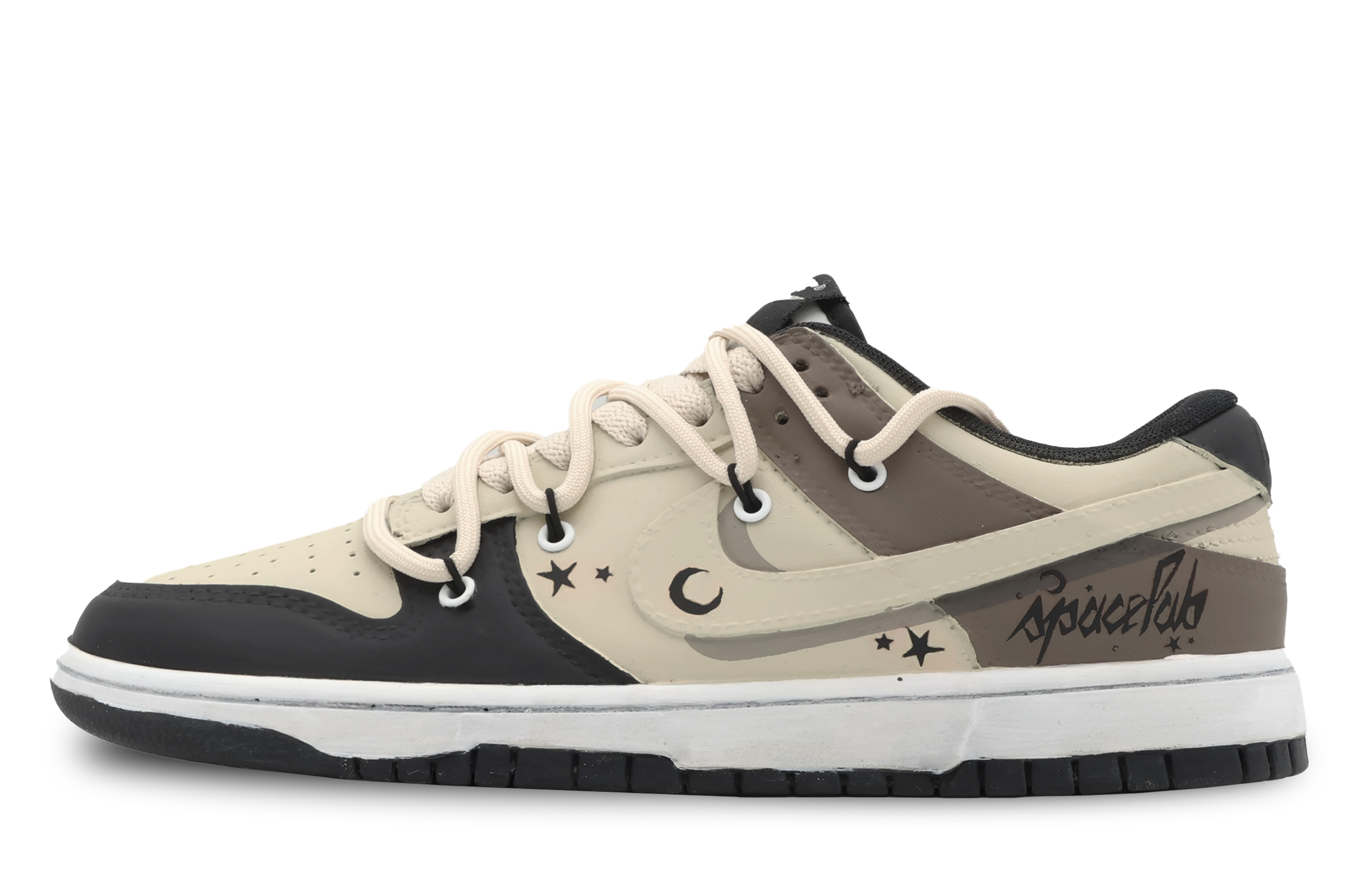 Order [Zapatillas Personalizadas] Nike Dunk Low 'Graffiti Luna Negra' DD1391-100(Team53-男款月亮实验室)