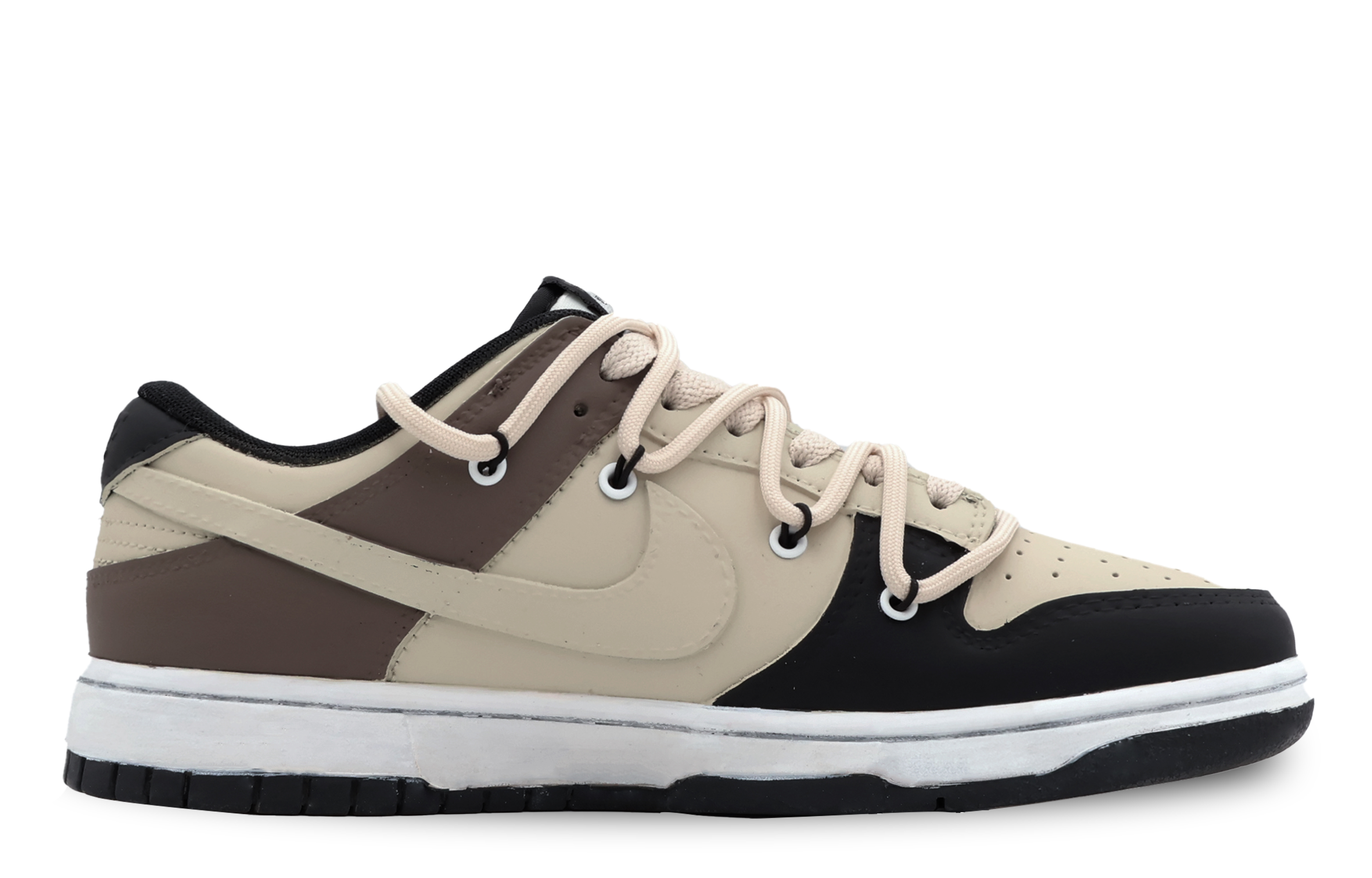 Lookbook [Zapatillas Personalizadas] Nike Dunk Low 'Graffiti Luna Negra' DD1391-100(Team53-男款月亮实验室)