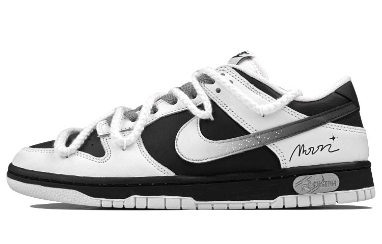 Buy [Sepatu Custom] Nike Dunk Low 'Moonglow Hitam' DJ6188-101(Team27-男款黑色月光)