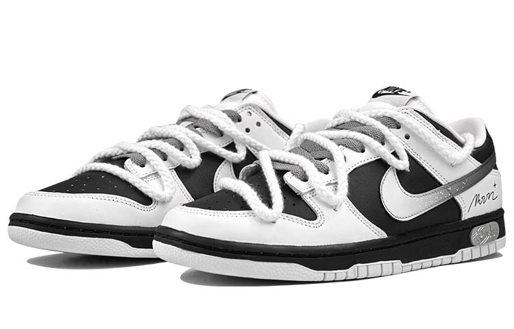 Lookbook [Sepatu Custom] Nike Dunk Low 'Moonglow Hitam' DJ6188-101(Team27-男款黑色月光)