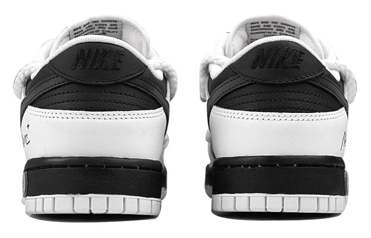 Shop [Sepatu Custom] Nike Dunk Low 'Moonglow Hitam' DJ6188-101(Team27-男款黑色月光)