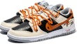 Lookbook 【定制球鞋】 Nike Dunk Low 野鶴製造 復古風主題 解構雙鞋帶 低幫 板鞋 男款 黑米橙 特殊禮盒版