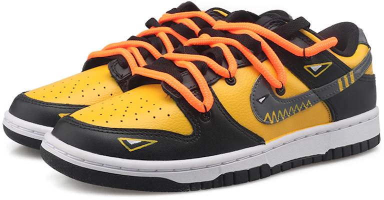 나이키 덩크 로우 '블랙 오렌지 디컨스트럭티드' (커스텀) DD1391-100(Team拾玖-男款黑橙机能) Lookbook 나이키 덩크 로우 '블랙 오렌지 디컨스트럭티드' (커스텀) DD1391-100(Team拾玖-男款黑橙机能)