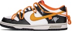 Buy 나이키 덩크 로우 '블랙 오렌지 하트 스플래터' (커스텀) DH9765-003(TeamA-黑橙爱心S-BOX)