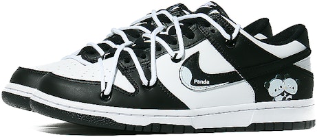 【カスタムシューズ】ナイキ ダンク ロー「ブラックパンダ」 CW1590-100(Team10-亲亲熊猫) Lookbook 【カスタムシューズ】ナイキ ダンク ロー「ブラックパンダ」 CW1590-100(Team10-亲亲熊猫)