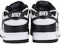 Shop 【定製球鞋】Nike Dunk Low "Black"黑白熊貓Vibe風 流行 高街 解構 低筒 板鞋 GS 黑白