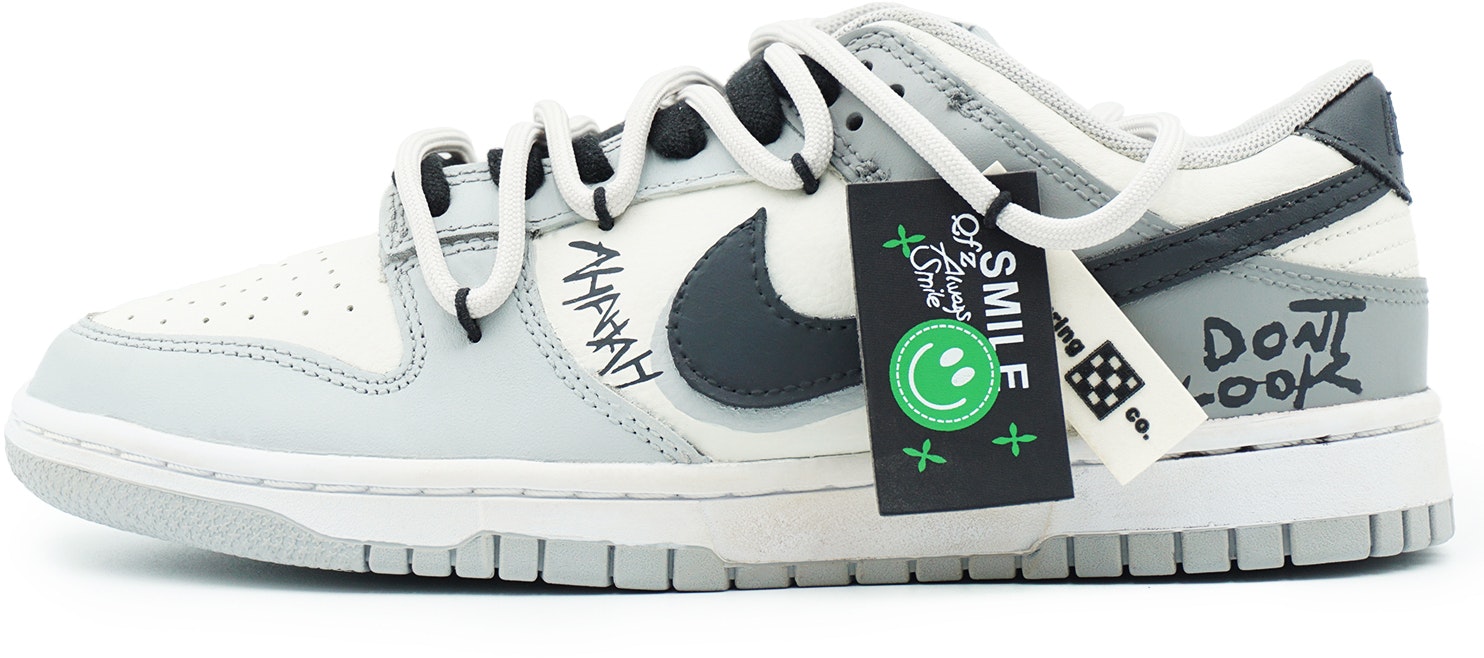 custom-shoes-nike-dunk-low-black-panther-black-white-grey