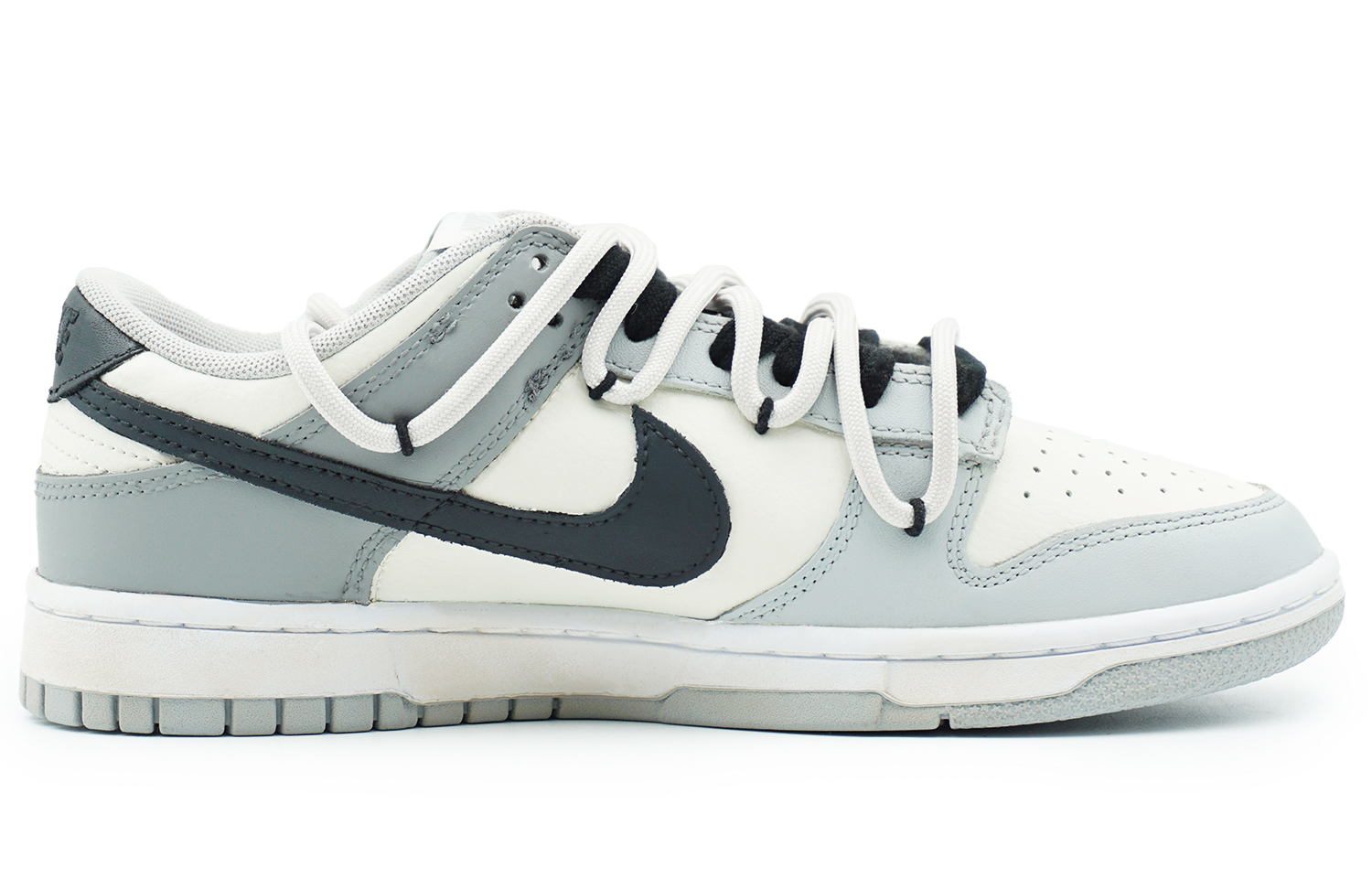 Order Zapatillas Nike Dunk Low 'Pantera Negra - Negro Blanco Gris' DV0831-101(Team108-男款哈哈)