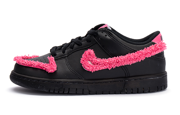 Buy 나이키 덩크 로우 '블랙핑크' (커스텀) FD1232-001(Team15-黑皮芭比)