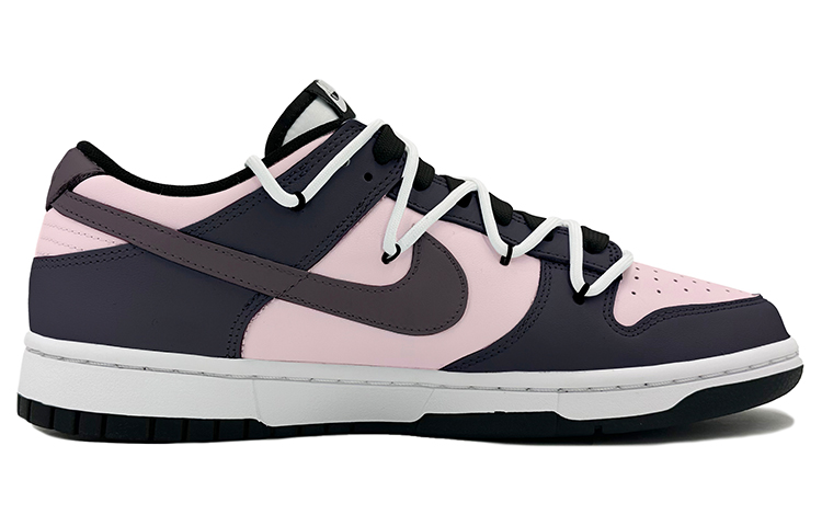 Order [Sepatu Kustom] Nike Dunk Low 'Hitam Merah Muda' CW1590-100(TeamK-葡萄白桃)