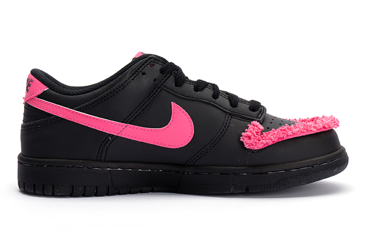 Order 나이키 덩크 로우 '블랙핑크' (커스텀) FD1232-001(Team15-黑皮芭比)